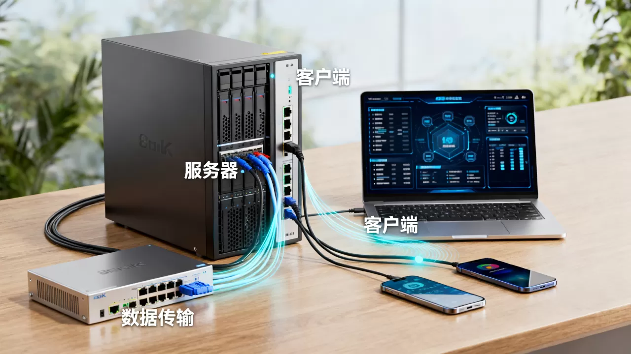 服务器和客户端到底是什么意思，有什么区别？
