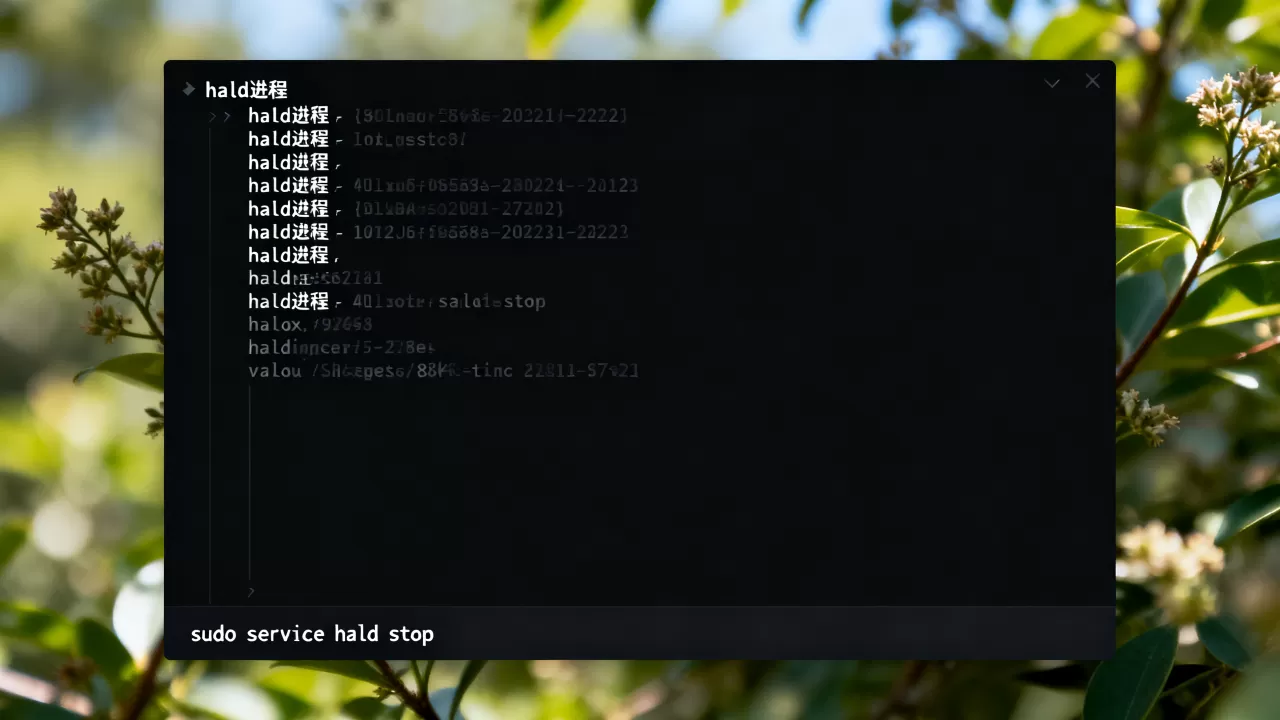 linux hald是什么进程,怎么关闭? linux hald是什么进程,怎么关闭?