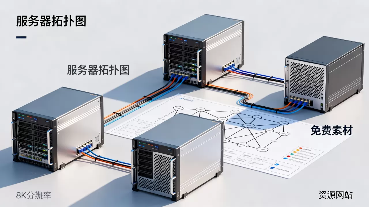 服务器拓扑图素材哪里可以免费下载?,有哪些免费资源网站? 服务器拓扑图素材哪里可以免费下载?,有哪些免费资源网站?