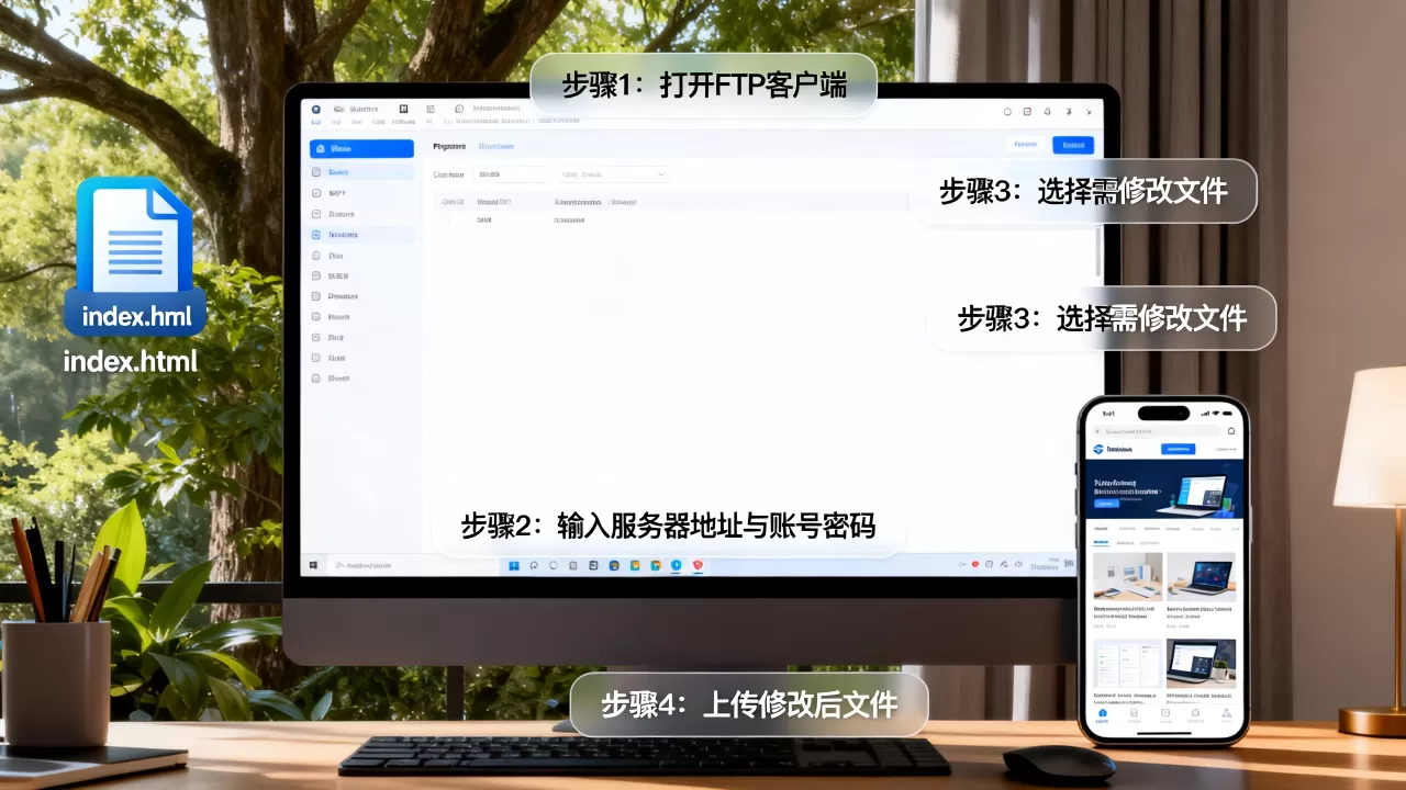 FTP修改网站怎么做?,具体步骤有哪些? FTP修改网站怎么做?,具体步骤有哪些?