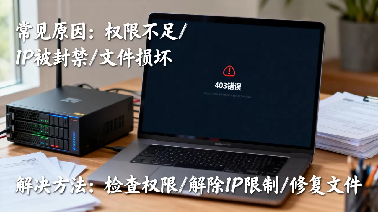网站服务器403错误怎么解决，常见原因有哪些