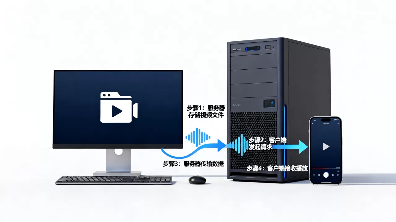 服务器放视频给客户端怎么实现,具体步骤是什么? 服务器放视频给客户端怎么实现,具体步骤是什么?