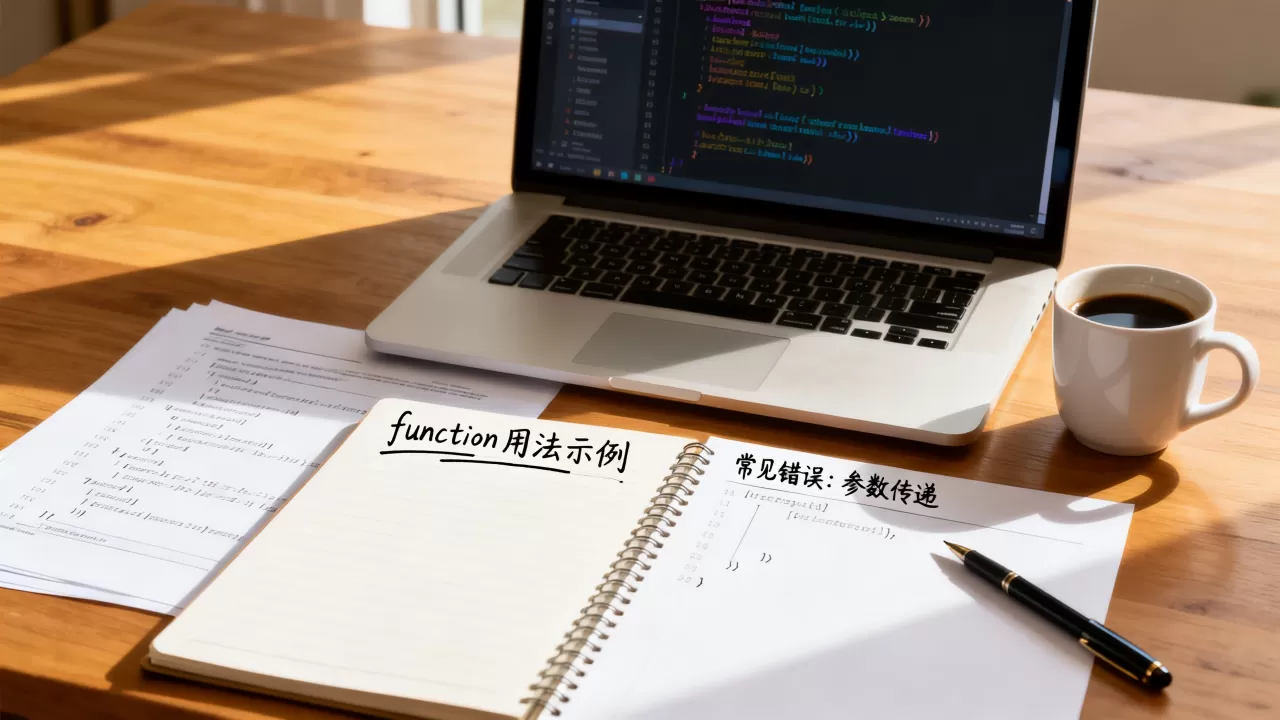 function用法是什么?,有哪些常见错误? function用法是什么?,有哪些常见错误?