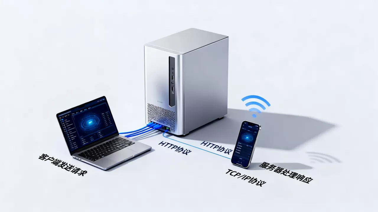 服务器端与客户端如何通信，通信协议有哪些？