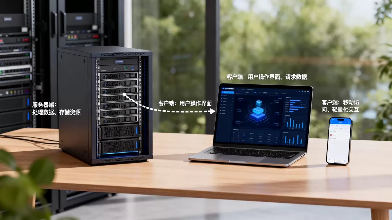 服务器端和客户端程序有什么区别？，区别是什么？