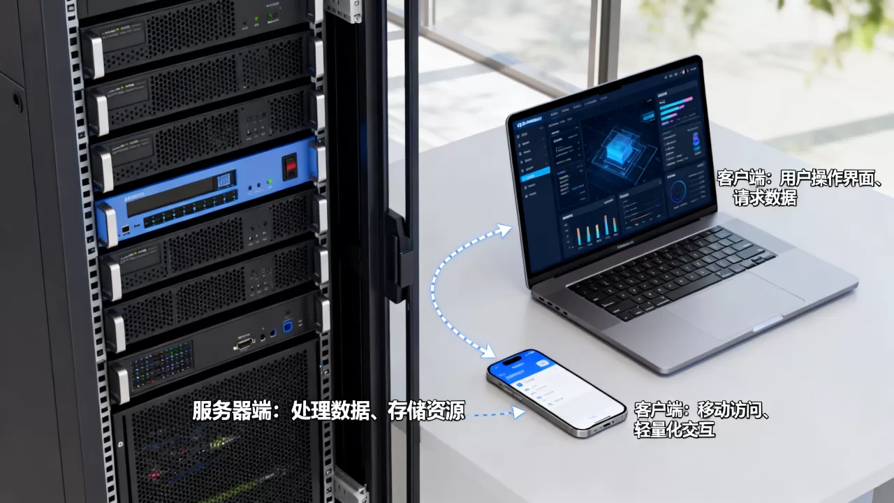 服务器端和客户端程序有什么区别？，区别是什么？