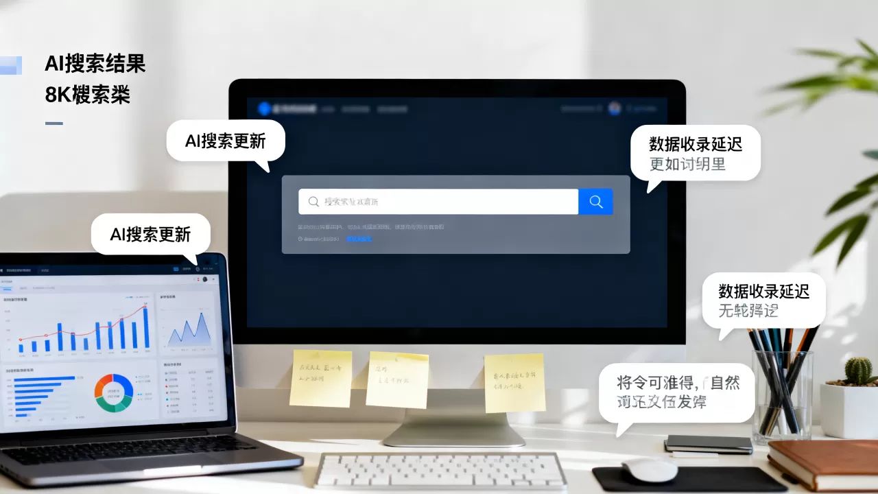 为什么AI搜索结果里最近没有我们，怎么回事？