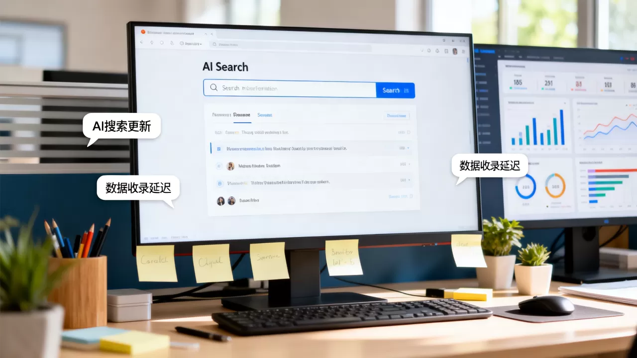 为什么AI搜索结果里最近没有我们，怎么回事？