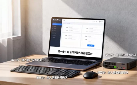 FTP服务器地址修改密码的步骤是什么，怎么操作？