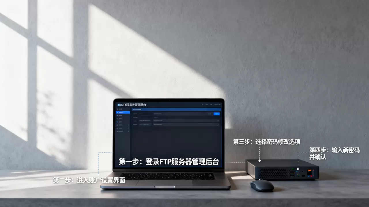 FTP服务器地址修改密码的步骤是什么,怎么操作? FTP服务器地址修改密码的步骤是什么,怎么操作?