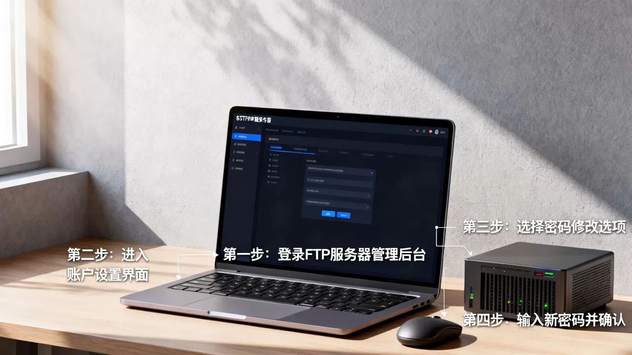 FTP服务器地址修改密码的步骤是什么,怎么操作? FTP服务器地址修改密码的步骤是什么,怎么操作?