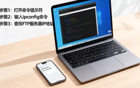 FTP服务器的IP地址是多少，怎么查？