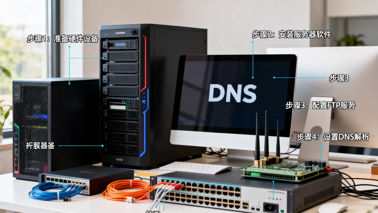 如何搭建FTP服务器和DNS,有哪些步骤? 如何搭建FTP服务器和DNS,有哪些步骤?