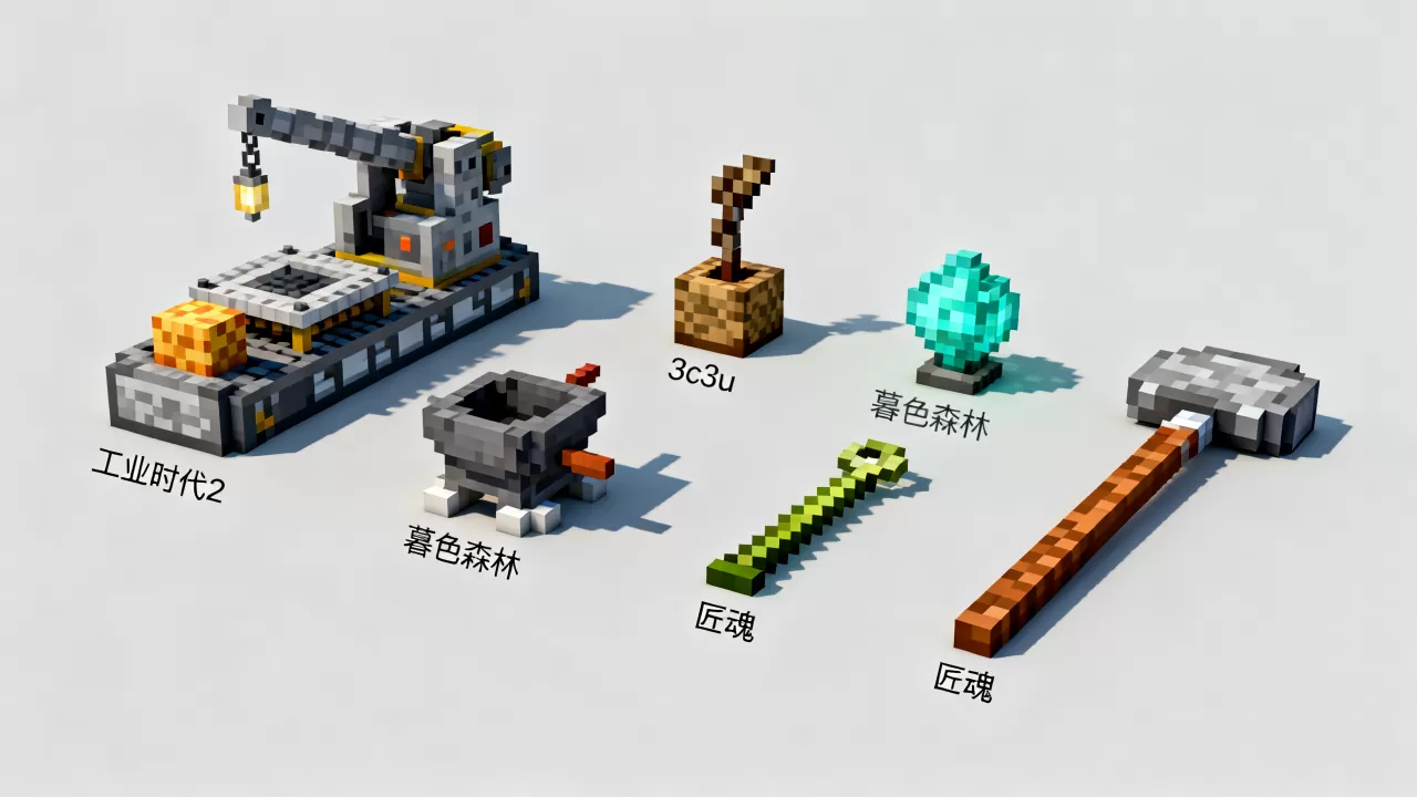 我的世界3c3u服务器可以用哪些模组，有哪些推荐？