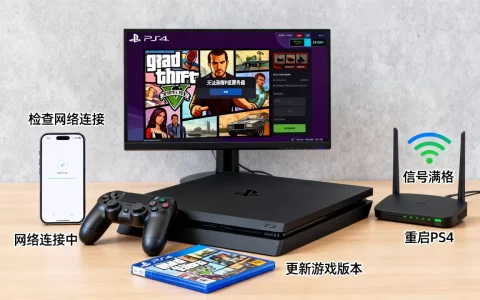 GTA5连不上R星服务器PS4该怎么办，怎么解决？