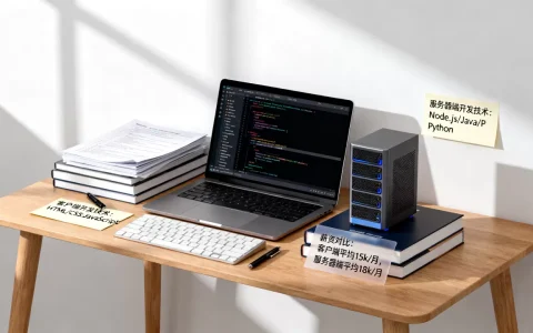 Web客户端和服务器端开发技术有哪些？，哪个方向薪资高？