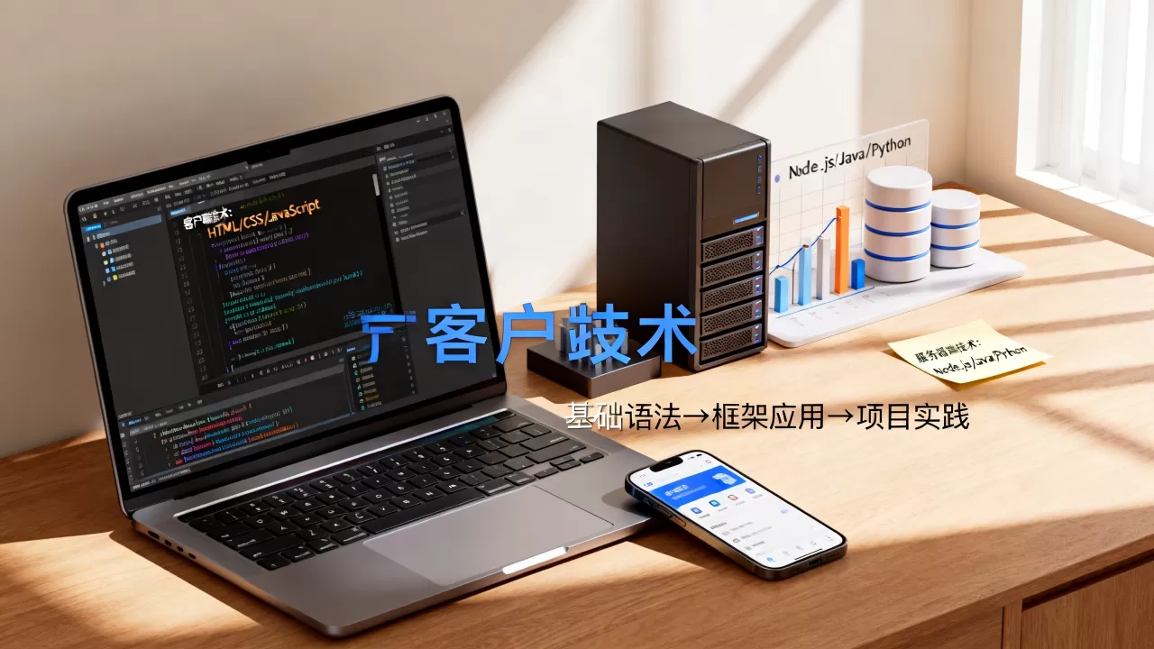 网页技术的客户端和服务器端有哪些技术?,怎么学? 网页技术的客户端和服务器端有哪些技术?,怎么学?