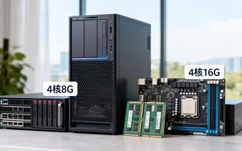 简米云服务器4核8G和4核16G到底差多少，怎么选？