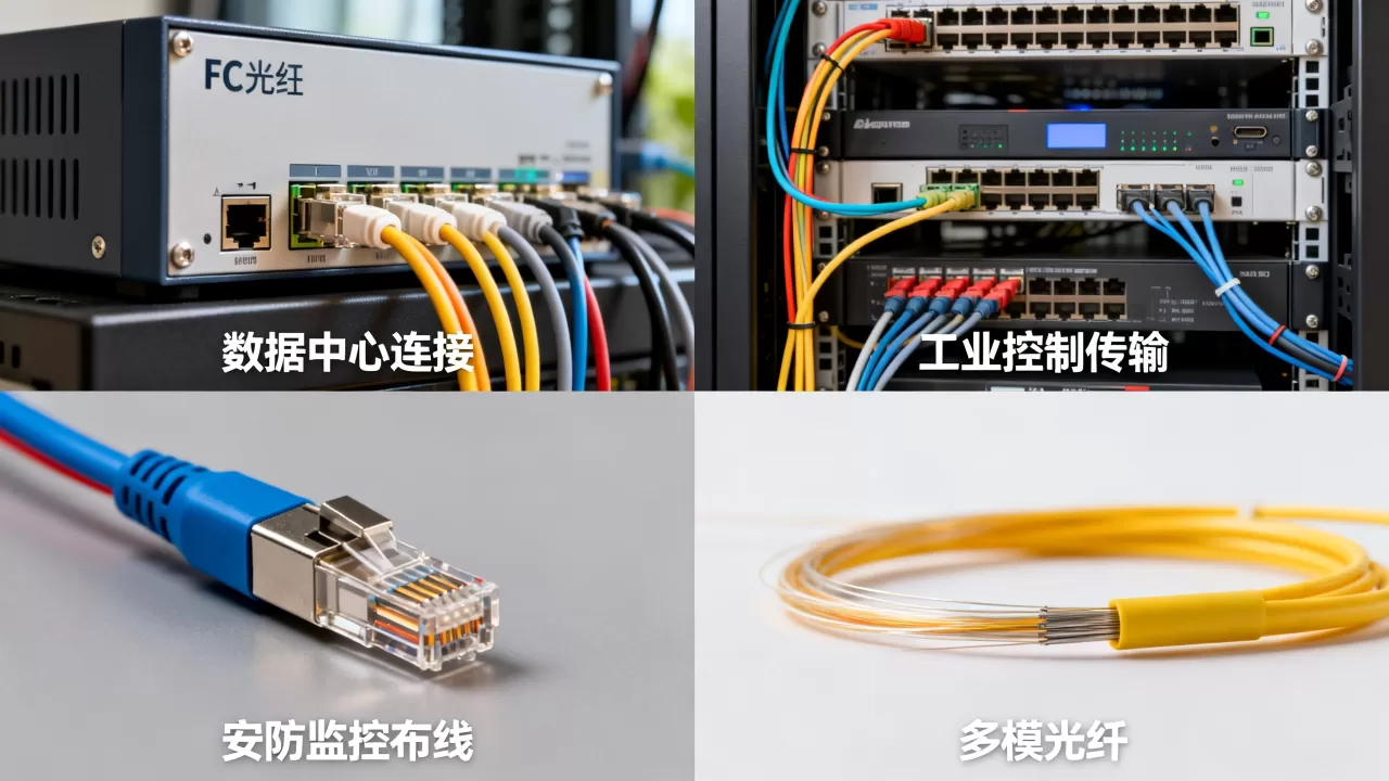 FC光纤网络的应用场景有哪些?,如何选择合适的光纤类型? FC光纤网络的应用场景有哪些?,如何选择合适的光纤类型?