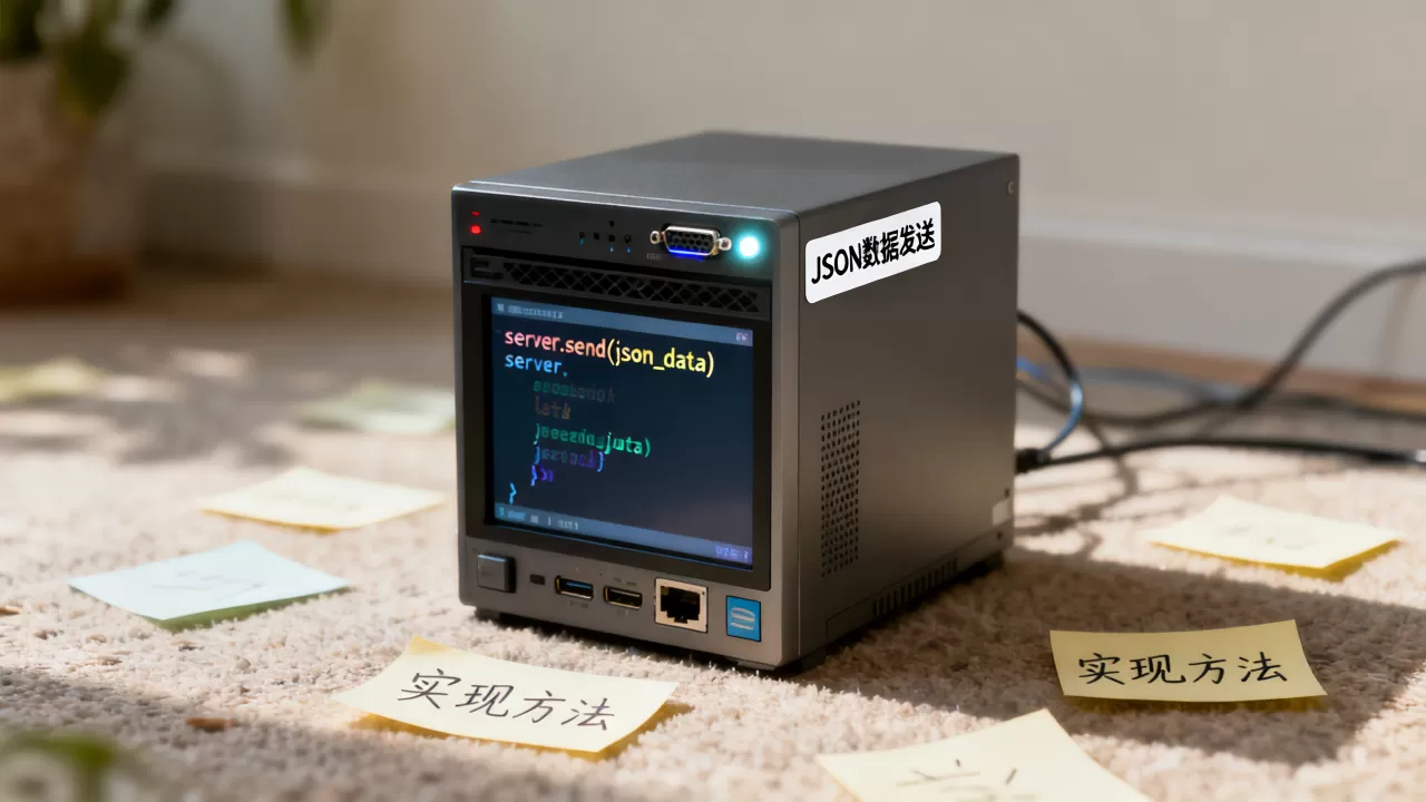 服务器发送json数据的方法是什么？，如何实现
