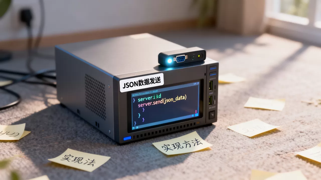 服务器发送json数据的方法是什么？，如何实现