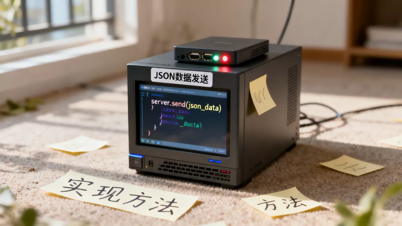 服务器发送json数据的方法是什么？，如何实现