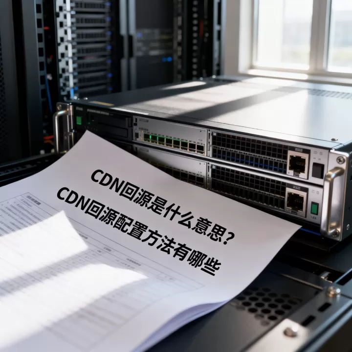 CDN回源是什么意思？，CDN回源配置方法有哪些