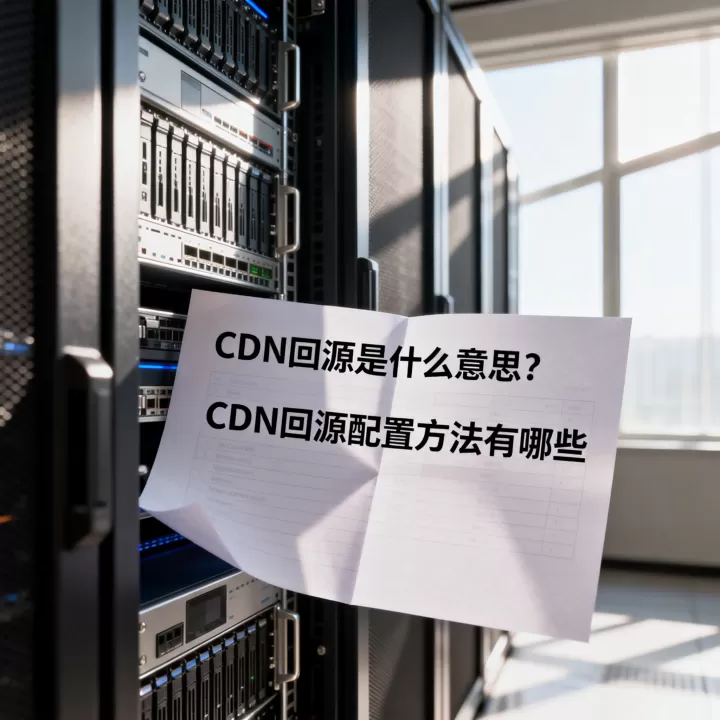 CDN回源是什么意思？，CDN回源配置方法有哪些