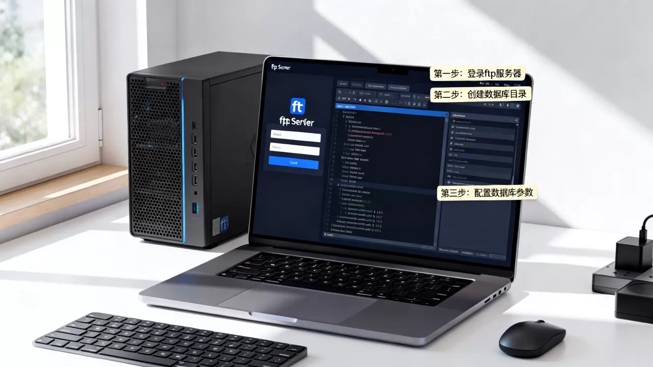 如何在ftp服务器上创建数据库?,操作步骤是什么? 如何在ftp服务器上创建数据库?,操作步骤是什么?