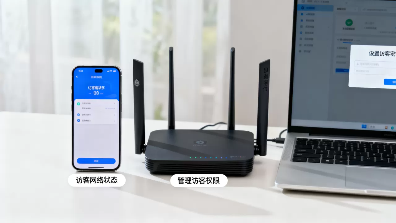 访客网络状态如何查看和管理,怎么设置访客权限和密码? 访客网络状态如何查看和管理,怎么设置访客权限和密码?