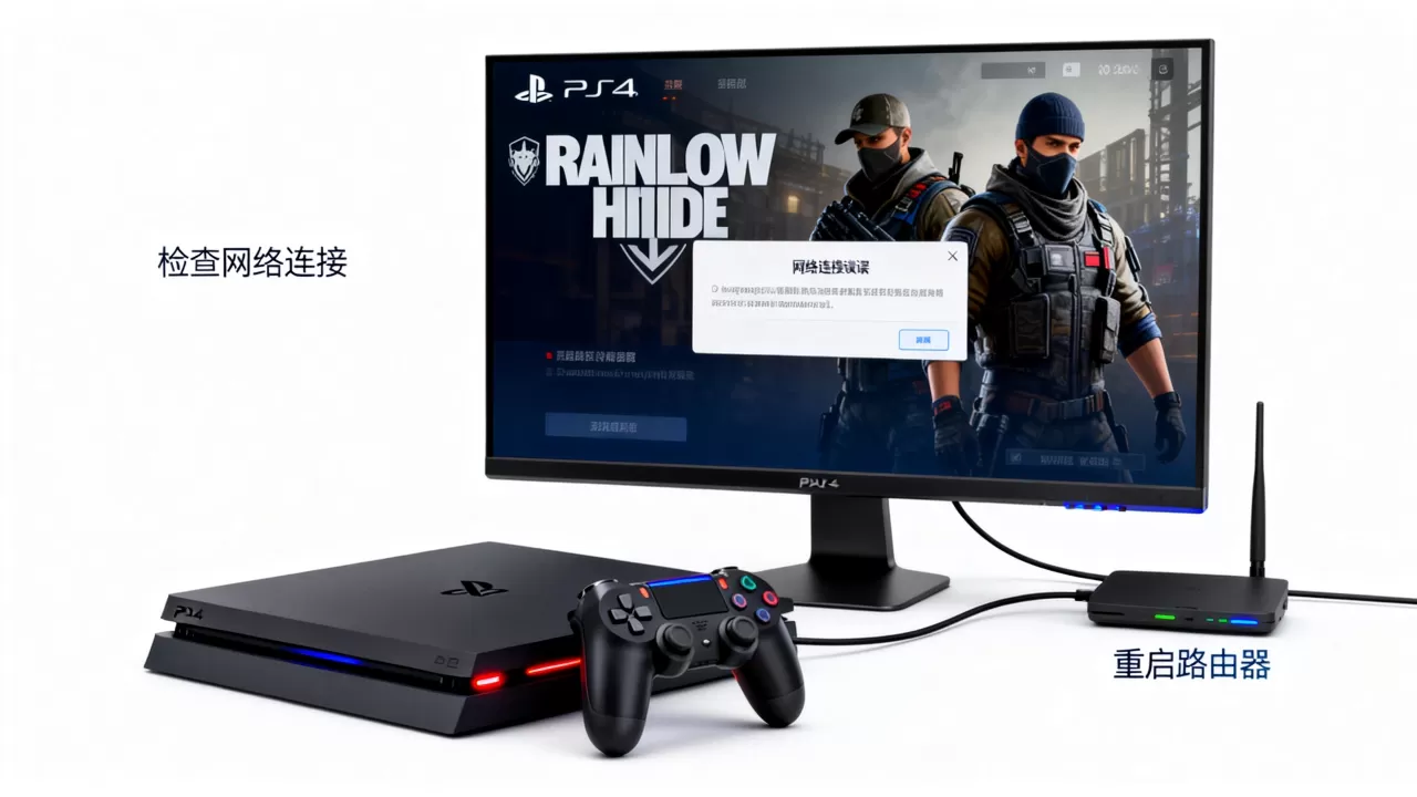 PS4为何连不上彩虹六号服务器,怎么解决? PS4为何连不上彩虹六号服务器,怎么解决?