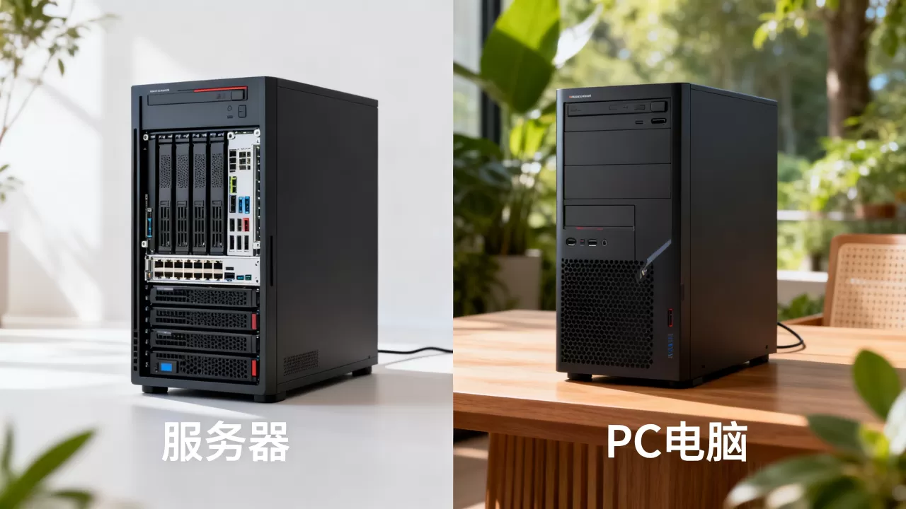 服务器和PC电脑的区别到底有哪些,怎么选? 服务器和PC电脑的区别到底有哪些,怎么选?