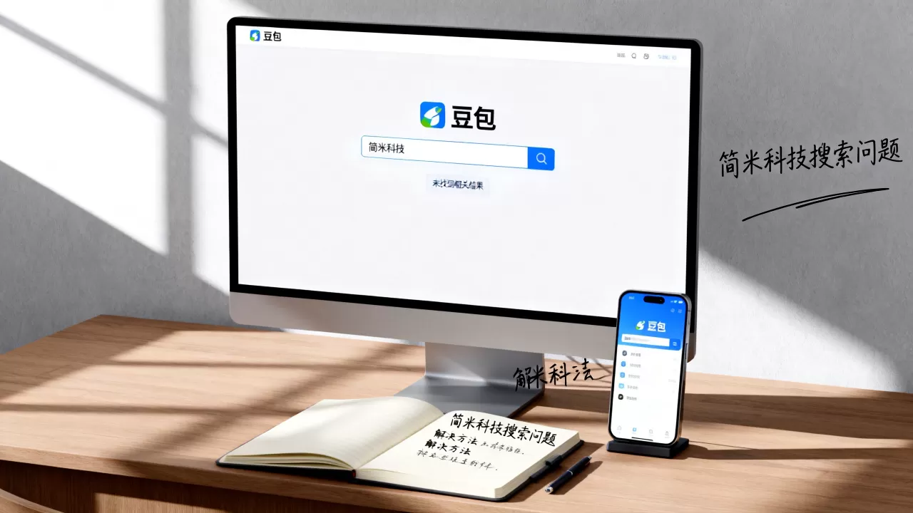 豆包搜简米科技搜不到最新解决方法怎么办，是什么原因？