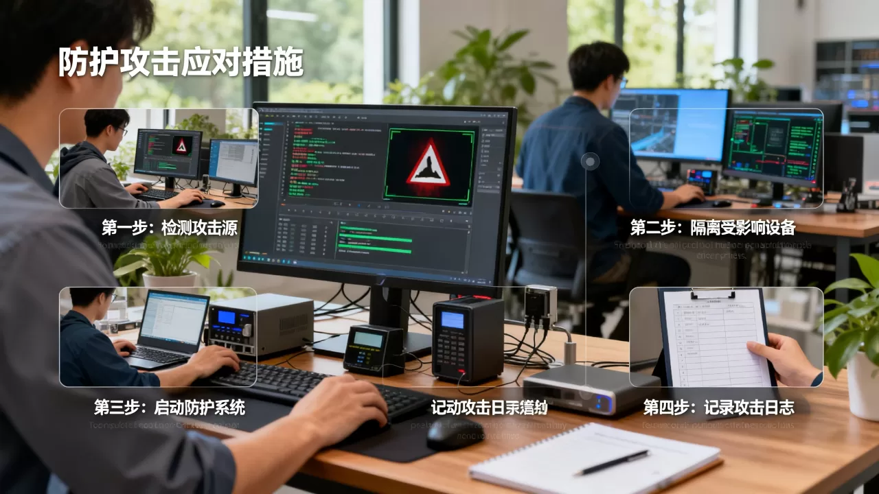 防护攻击应对措施有哪些?,具体步骤是什么 防护攻击应对措施有哪些?,具体步骤是什么