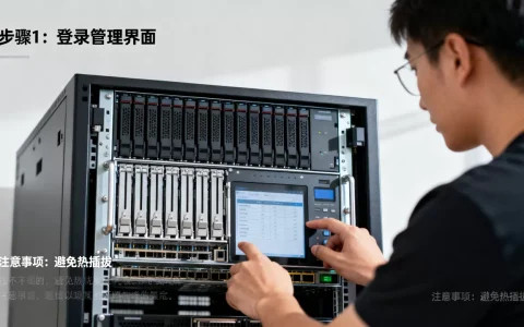 服务器查看磁盘阵列怎么操作，有什么注意事项？