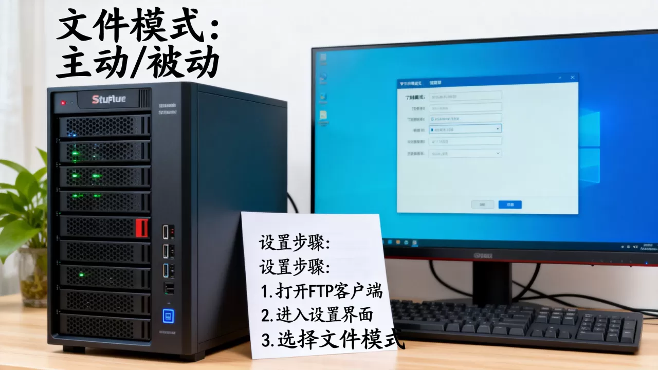 FTP服务器的文件模式属于哪种？，怎么设置