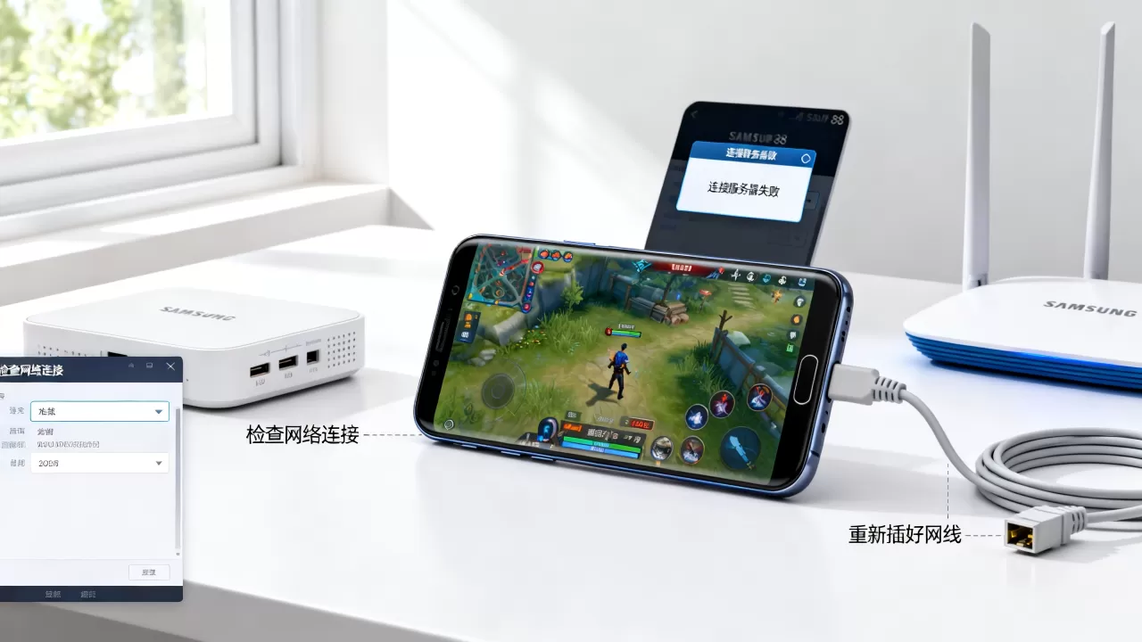 三星s8玩游戏无法连接服务器失败怎么办,怎么解决? 三星s8玩游戏无法连接服务器失败怎么办,怎么解决?