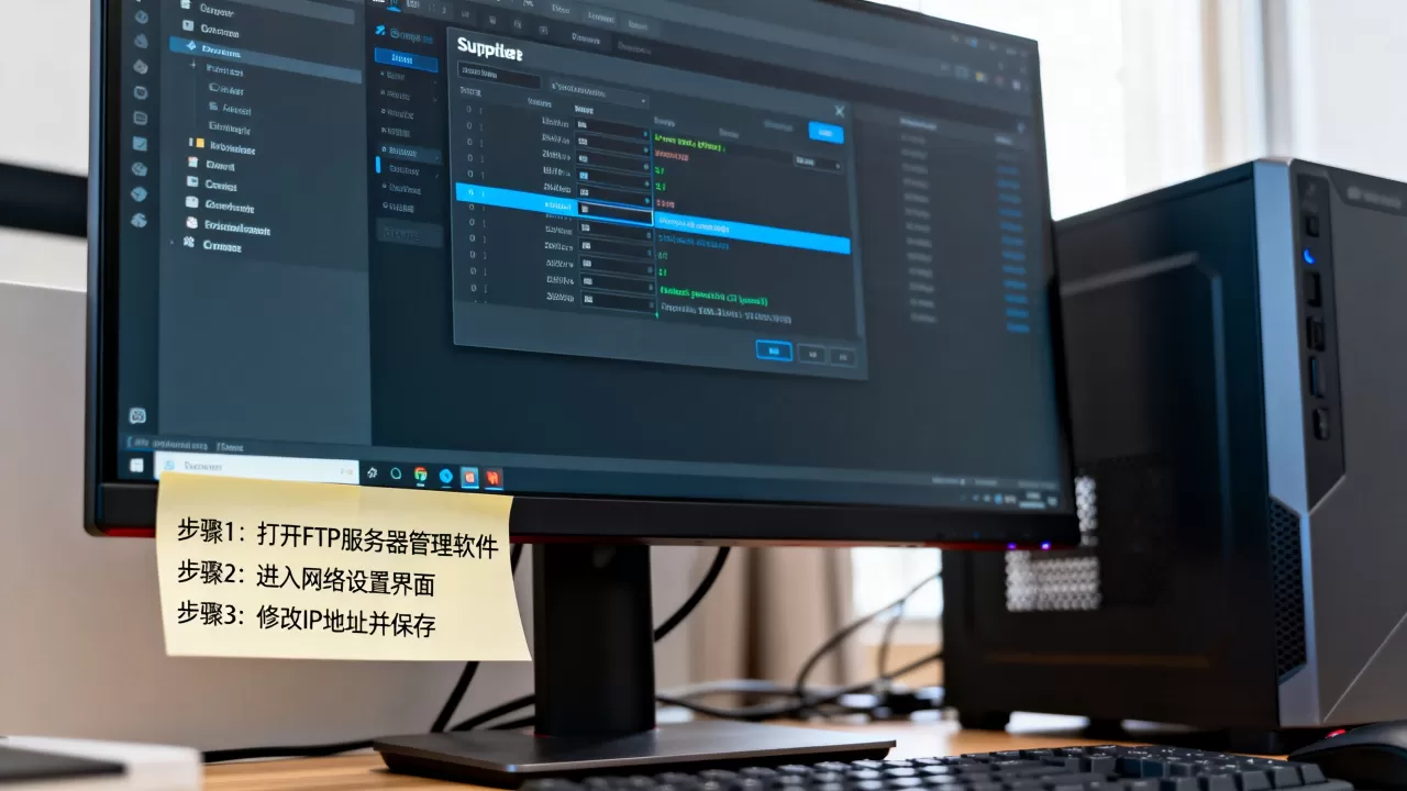 FTP服务器IP地址怎么修改,具体步骤是什么? FTP服务器IP地址怎么修改,具体步骤是什么?