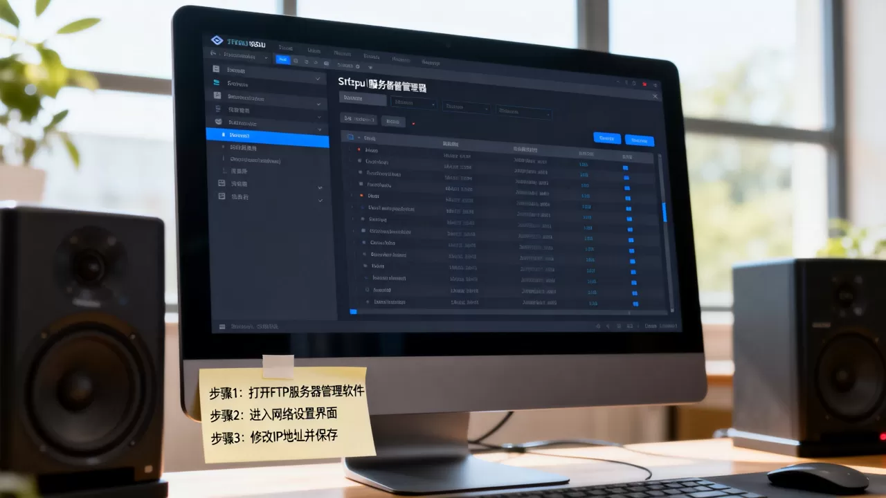 FTP服务器IP地址怎么修改,具体步骤是什么? FTP服务器IP地址怎么修改,具体步骤是什么?