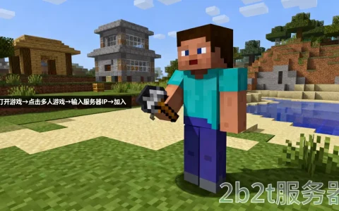 我的世界手机版2b2t服务器有哪些推荐，怎么进去？