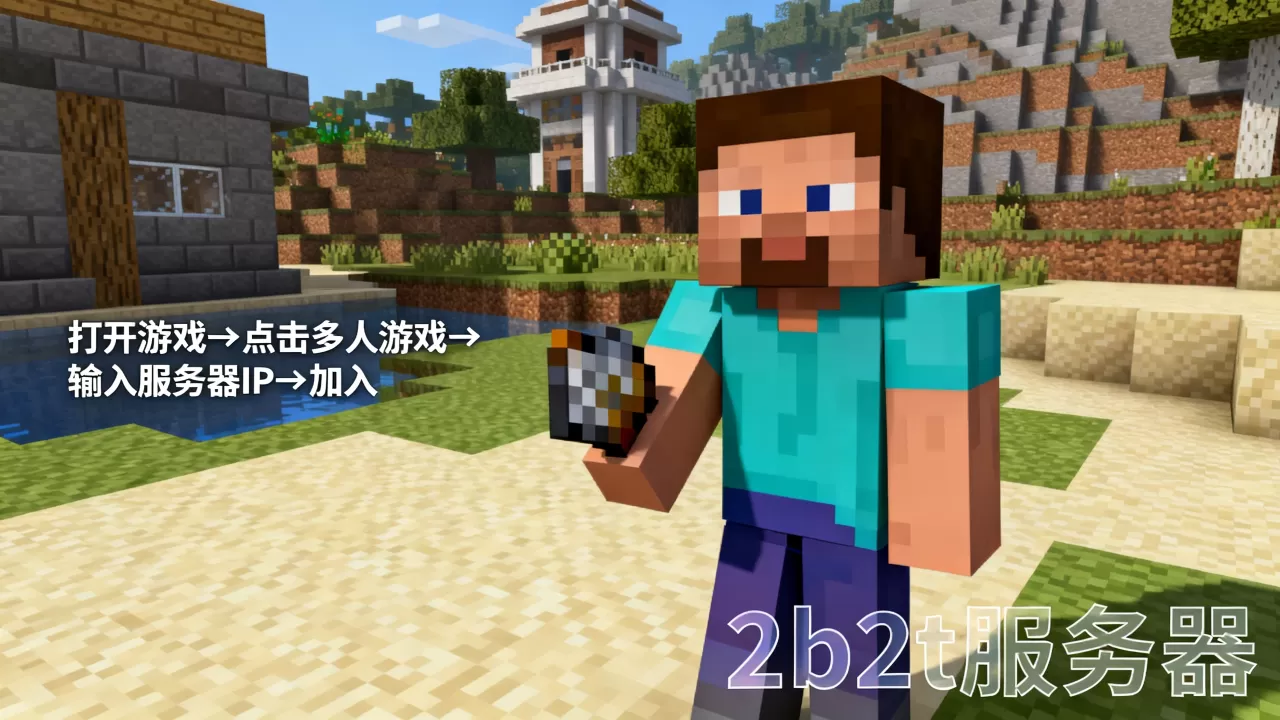 我的世界手机版2b2t服务器有哪些推荐,怎么进去? 我的世界手机版2b2t服务器有哪些推荐,怎么进去?