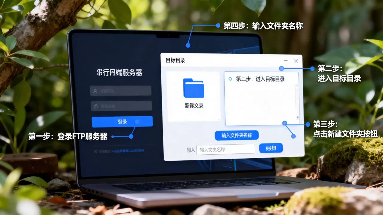 FTP服务器如何创建文件夹?,步骤是什么? FTP服务器如何创建文件夹?,步骤是什么?