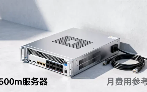 一台500m服务器一个月多少钱，怎么选？