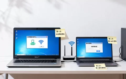 win7网络怎么连接无线网络？,win7怎么连接服务器