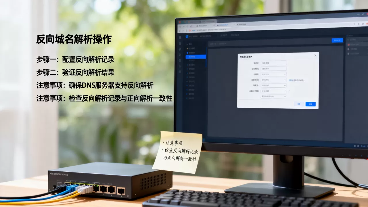 反向域名解析的具体步骤是什么,有哪些注意事项? 反向域名解析的具体步骤是什么,有哪些注意事项?