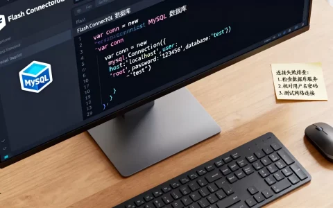 Flash如何连接MySQL数据库？,连接不上怎么办？