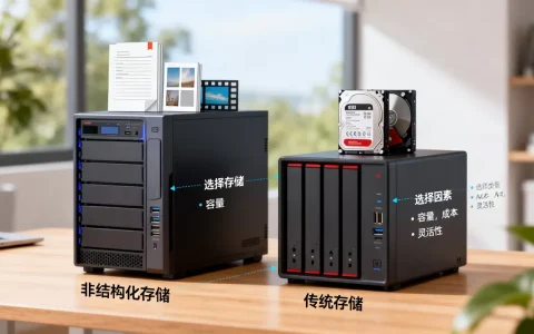 非结构化存储与传统存储有什么区别，怎么选择