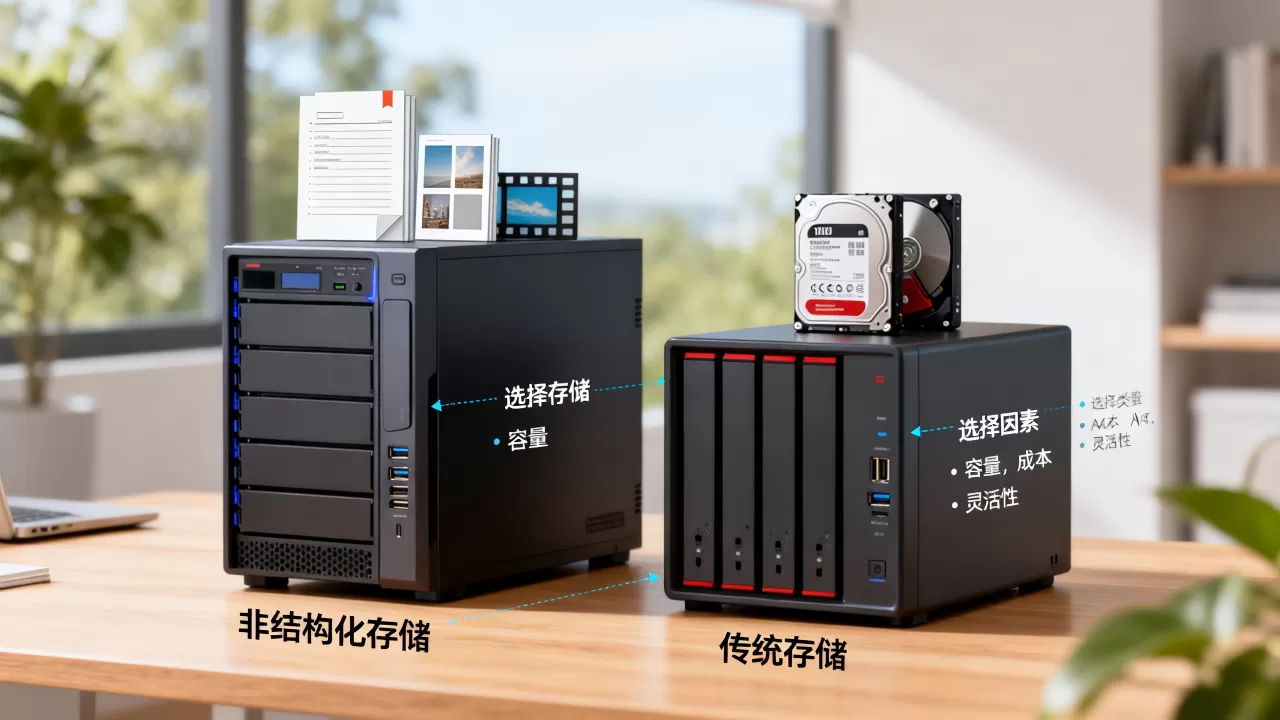 非结构化存储与传统存储有什么区别,怎么选择 非结构化存储与传统存储有什么区别,怎么选择