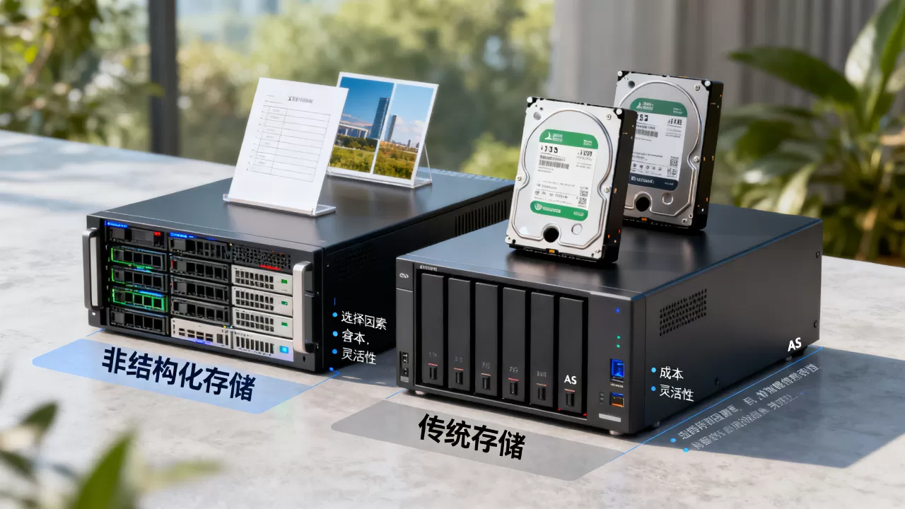 非结构化存储与传统存储有什么区别,怎么选择 非结构化存储与传统存储有什么区别,怎么选择