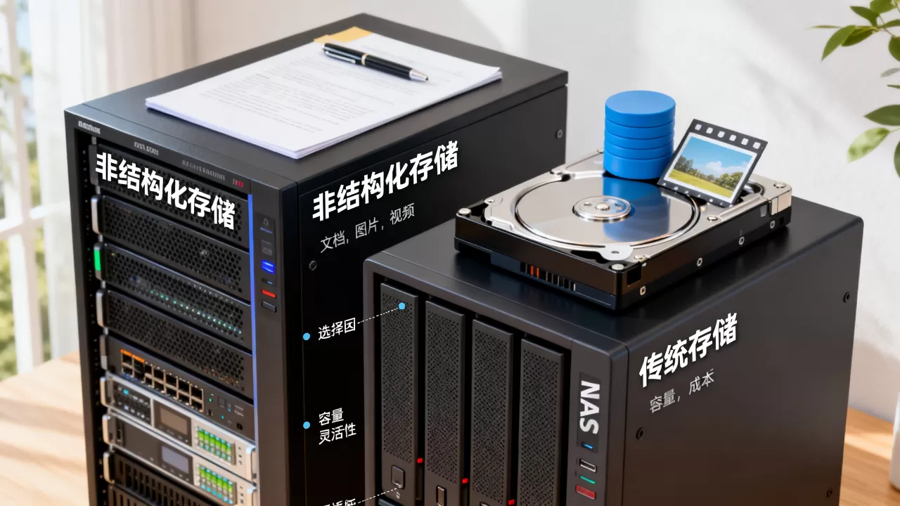非结构化存储与传统存储有什么区别,怎么选择 非结构化存储与传统存储有什么区别,怎么选择